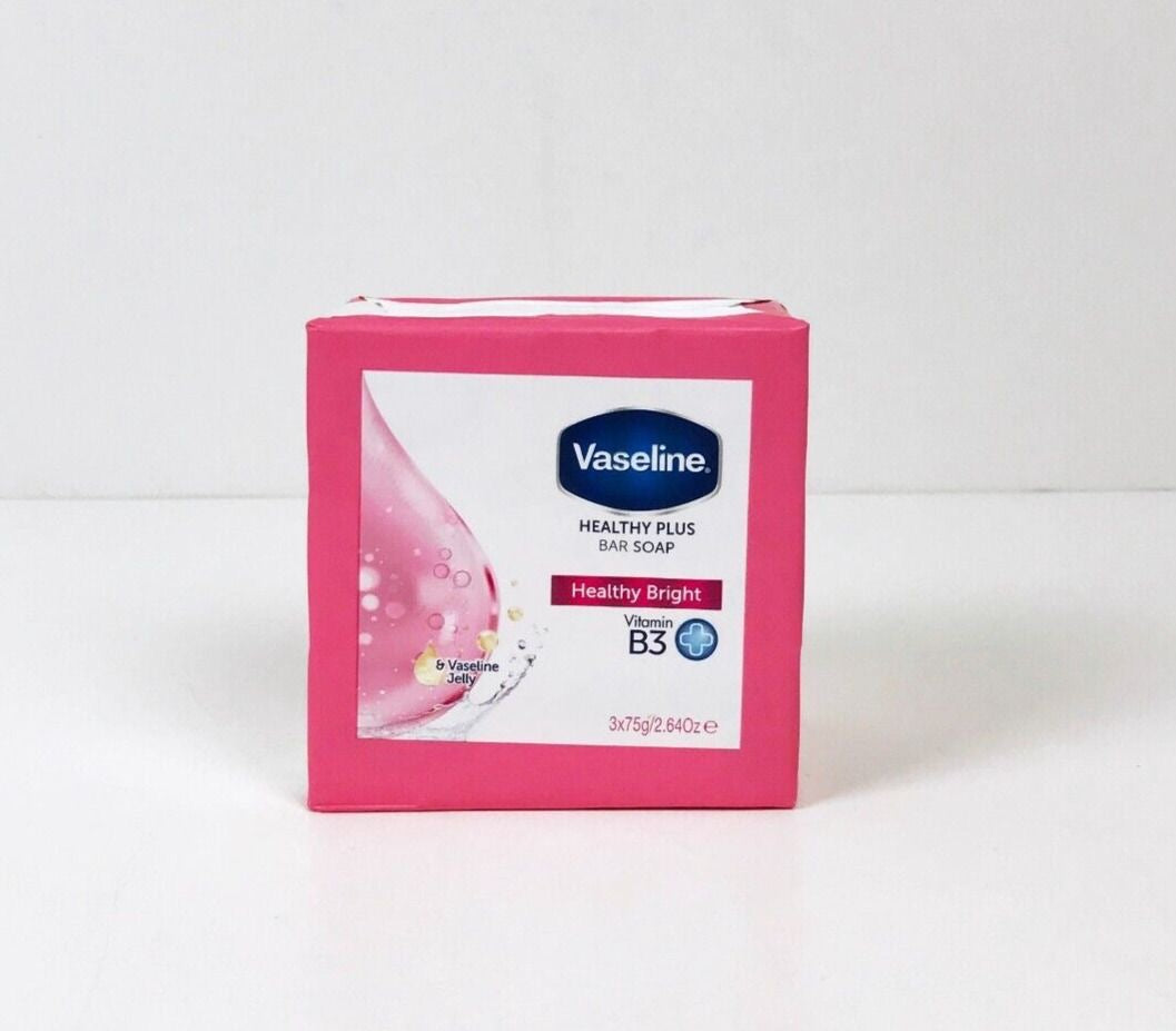 Vaseline pink Soap – Healthy Bright (3x75g)