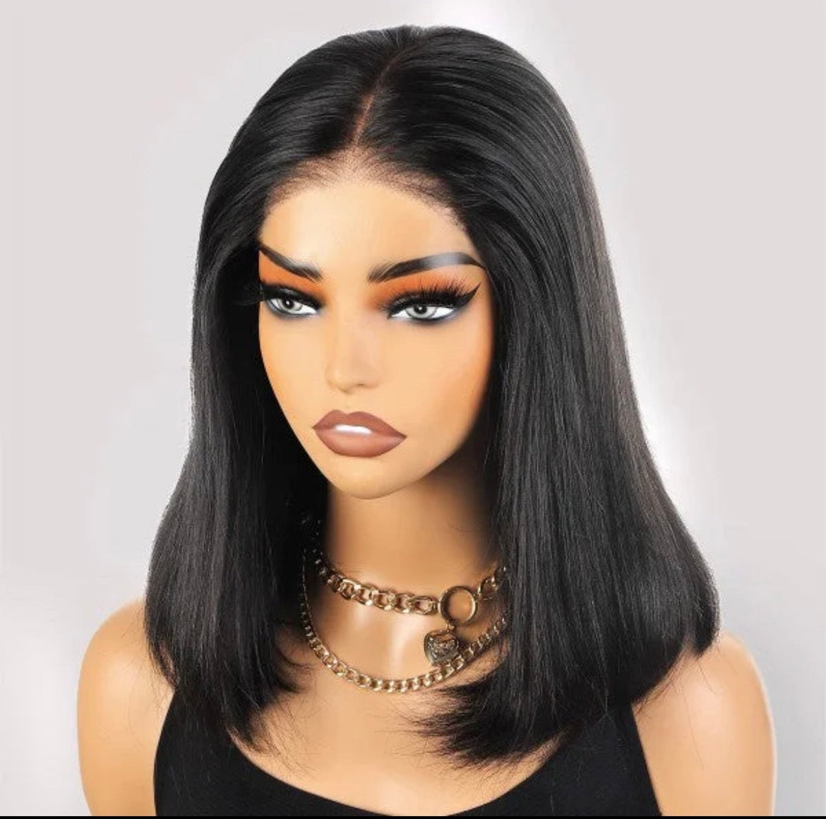 Straight Bob Wig - 13x4 HD Glueless - 210% Density - Human Hair