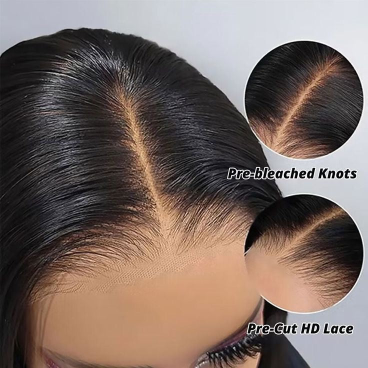 13x4 HD Lace Frontal Deep Wave Wig - 210% Density - 16" - GLUELESS