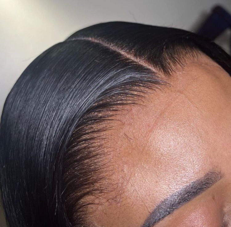13x4 HD Lace Frontal Deep Wave Wig - 210% Density - 16" - GLUELESS
