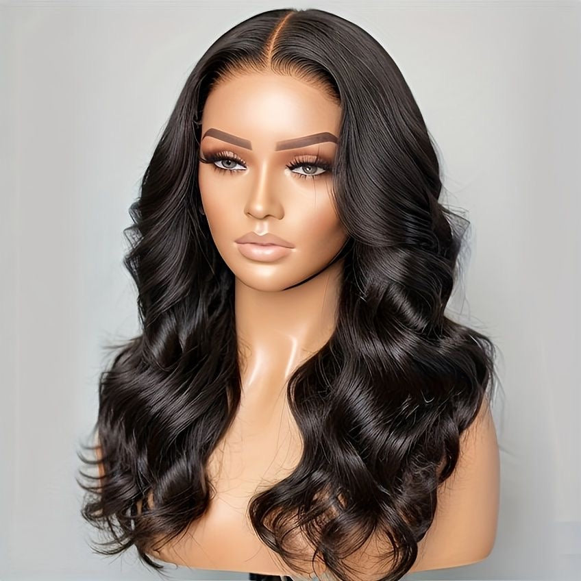 "Ready-to-Wear 16 inch HD Body Wave Frontal Wig. ✨